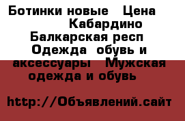 Ботинки новые › Цена ­ 4 000 - Кабардино-Балкарская респ. Одежда, обувь и аксессуары » Мужская одежда и обувь   